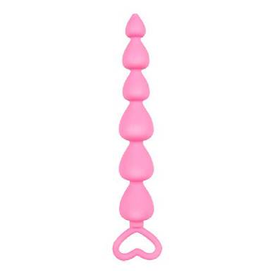 Analkette in Herzform