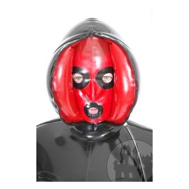 Latex Maske aufblasbar