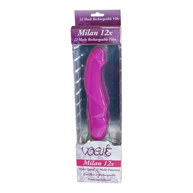 Milan Aufladbarer Vibrator in Violett