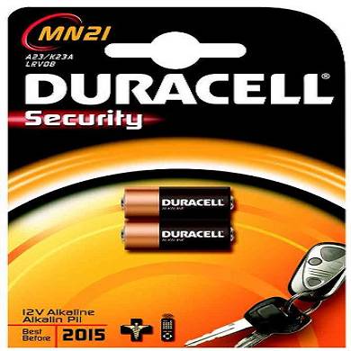 Duracell Blister (2x 2er Pack) Batterie MN21/A23/V23GA