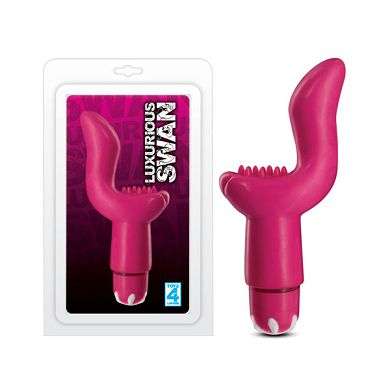T4L Luxurious Swan Vibrator, 15 x 2,5 cm