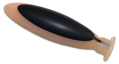 Silikon Anal-/ Vaginal Sonde PR-14. zur Inkontinenzbehandlung zum Anschluß an Reizst