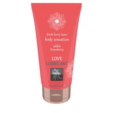 Love Gleitmittel essbar - Erdbeere