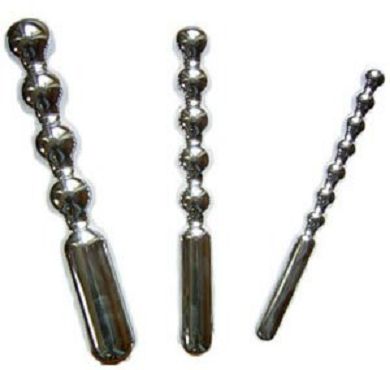 Dildo Palla - massives Aluminium - hochglanzpoliert - 3 Gren zur Auswahl