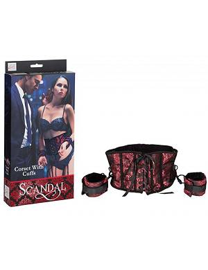 CalEx Scandal Corset with Cuffs