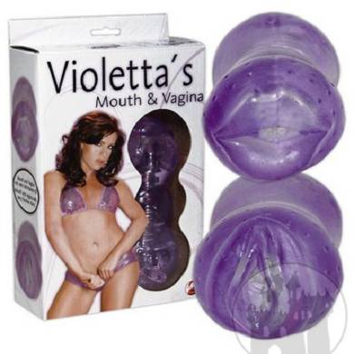 Violettas Mouth & Vagina Masturbator