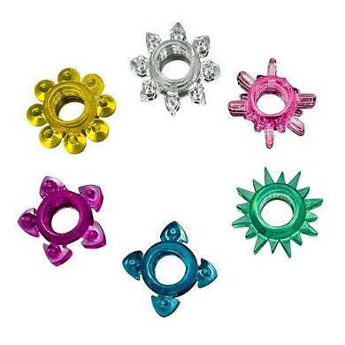 Doc Johnson Tower of Power Ringe Set - Doc Johnson Tower of Power Cock Rings Set