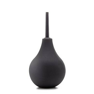 Intimdusche in Schwarz