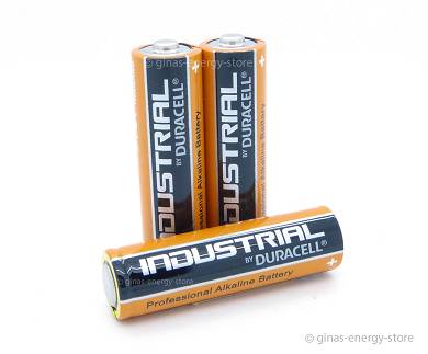 20 x Duracell industrial MIGNON AA LR6 MN1500 Batterien (Nachfolger der PROCELL)