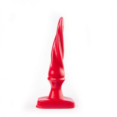 Analplug Feuer und Flamme rot 17 x 3,5 cm