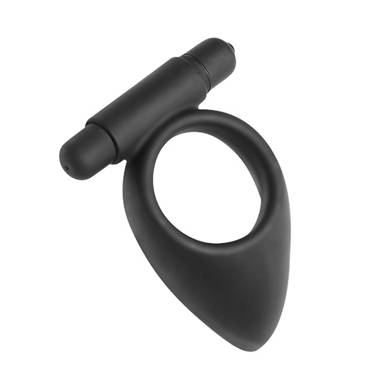 Teardrop Penisring aus Silikon mit Vibrator