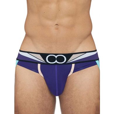 2Eros Vavoom Underwear Jockstrap violett/weiß/hellblau