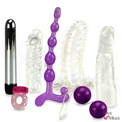 Partnertoy-Set mit 7 Sextoys