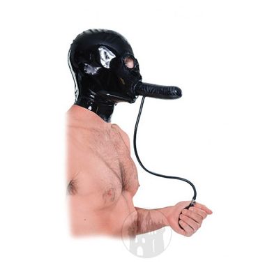 Latexmaske fuck my face