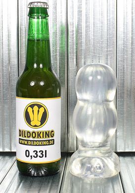 15 x 4,7 ? 5,1 cm ASS ANGELES Buttplug Pavero clear