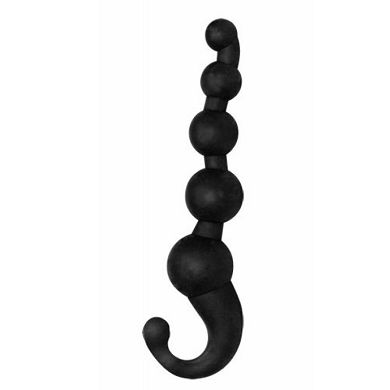 Smile Bowler Analdildo, schwarz