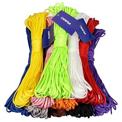 CAMTOA Paracord Fallschirmschnur mit 7 Strngen 30m
