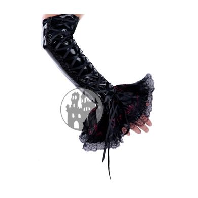 Lackrmel mit Satinvoilant