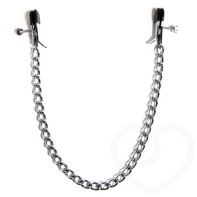 DOMINIX Deluxe verstellbare Nippelklemmen mit Kette