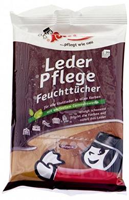 Poliboy Leder Pflege Feuchttücher 20 Stück (ALA30)