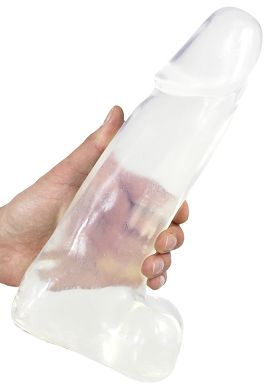 27 x 4,4 ? 7,2 cm ASS ANGELES Dildo Northridge clear