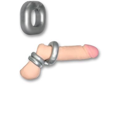 SportFucker Boner Kit - Cockring mit Ballstretcherringen metal