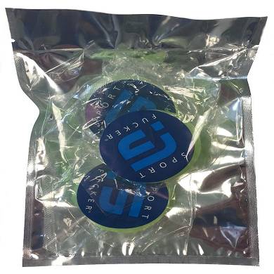 Sport Fucker Chubby Rubber 3-pc Cockring-Set Glow