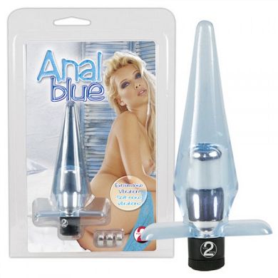 Anal Butt-Plug Blau