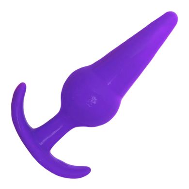 Silikon-Analplug T4 Lila 12,5 CM