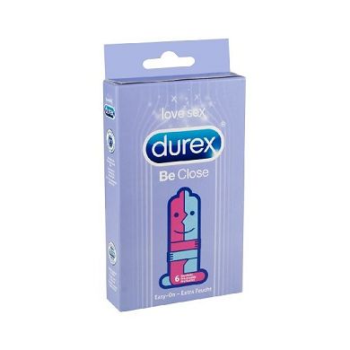 Durex Be Close Kondome. 1er Pack (1 x 6 Stück)