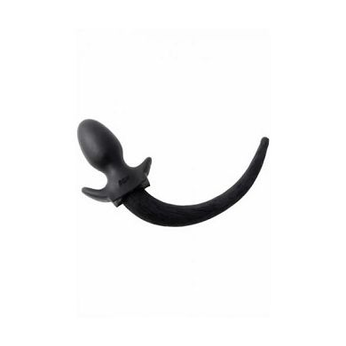 Dogtails & Petplay - Dog Tail Buttplug S - Black
