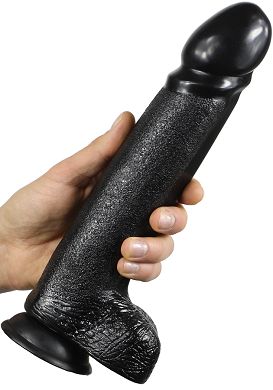 28 x 7,4 cm ANALE GRANDE Dildo CASANOVA black