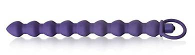 Deluxe Analkugeln mit Vibration. Anal Vibrator (Ø 2.7 cm) super- soft Silikon &