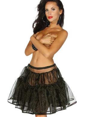 Petticoat schwarz