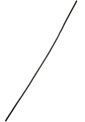 Rohrstock schwarz
