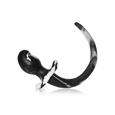 Oxballs Buttplug MASTIFF Puppy Tail X-LARGE White/Black