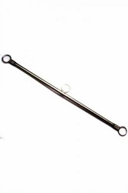 SM Möbel / Bondage - Spreizstange Stahl rund mit 3 Oesen 80 cm