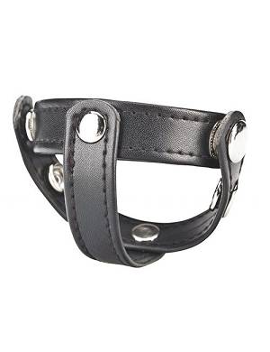 BLUE LINE C&B GEAR T-Style Cock ring with Ball Divider