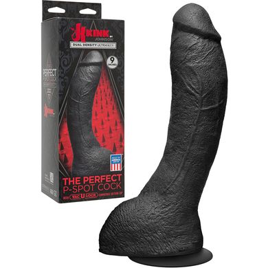 24 x 5 cm KINK by Doc Johnson - Perfect P-Spot Ultraskyn Cock - Vac-U-Lock kompatibel