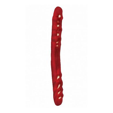 Doppeldildo Doppelwupper rot 40 x 3,8 cm