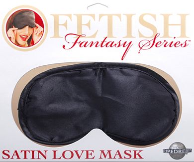 Satin Augenmaske Fetish Fantasy black
