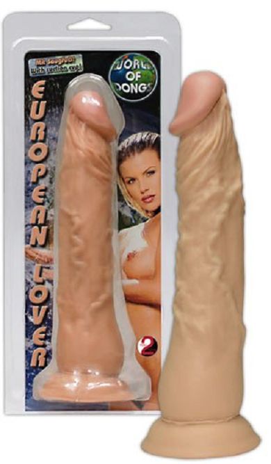 Soft Dildo Penis Nachbildung auf Saugfu (23cm)