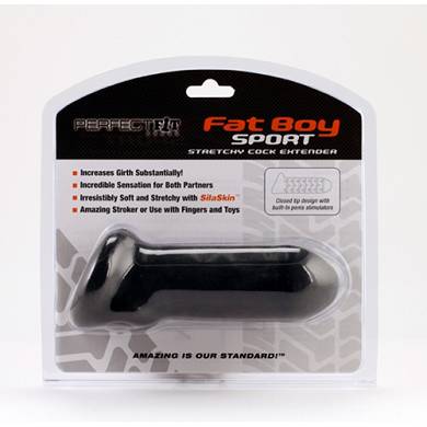 Fat Boy Cock Sheath Extender in Schwarz