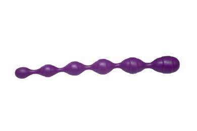 Joy-Lite emberly Flexibead. Lila - Silikon Analkette. 1er Pack