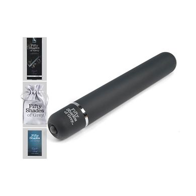 Shades-Of-Grey Vibrator, 17 x 2,5 cm