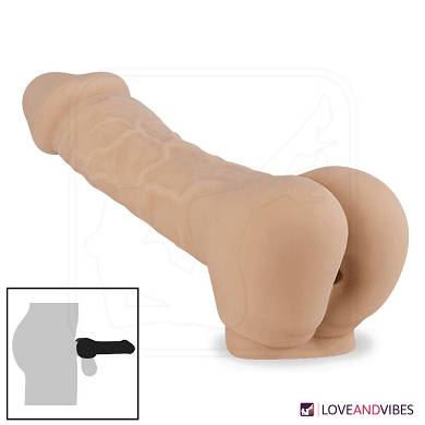 Realistischer Masturbator und Penishlle mit Anus