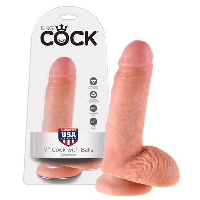 Dildo King Cock Realist 19 x 4,6 cm