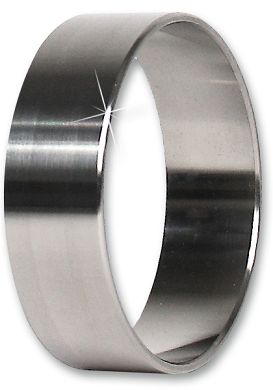 Edelstahl Cockbandring THREE