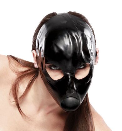 Latex Ball-Gag Maske
