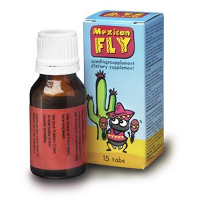 Mexican Fly 15 Tabletten zur Steigerung der Lust - Aphrodisiakum fr Sie und Ihn
